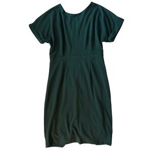 Alexia Admor Green Dolman Sleeve Sheath Dress